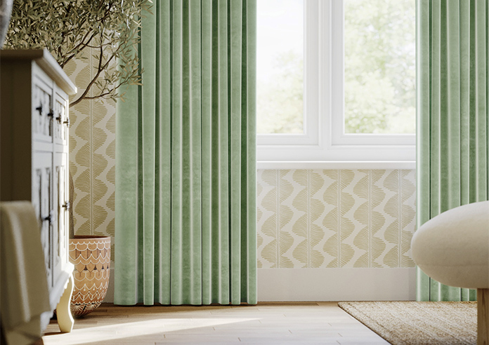 Premier Velvet (Thermal Blackout), Antique Jade - Made to Measure Curtains - Image 5